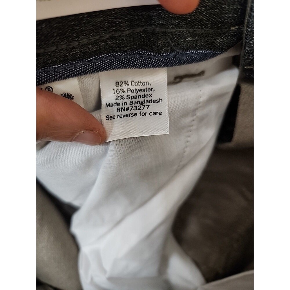 Sonoma Everyday All Day Pants Mens 29x30 Taupe Straight Fit Flexwear Waist NEW - Picture 9 of 10